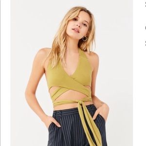 Urban Outfitters Wrap Halter Top